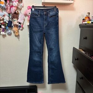 Calvin Klein Super High Rise Flare Leg Jeans Size 27